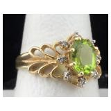 14K Gold sz 8 ring 3.3g