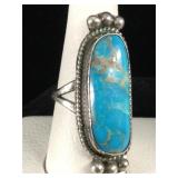 Sterling Indian ring sz 7