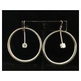 Sterling Hoop Earrings