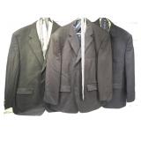 Chaps & Mens assorted suits sz 44s, 46r