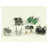 6 pairs Sterling Earrings