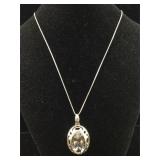Sterling necklace 16 "