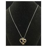 Sterling necklace 18 "