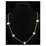 Sterling necklace 18 "