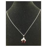 Sterling necklace 18 "