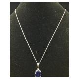 Sterling necklace 18 "