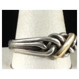 Sterling Ring sz 10.5