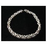 Sterling bracelet 8 " long