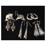 5 pairs Sterling Earrings