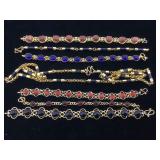 Lot of costume bracelets