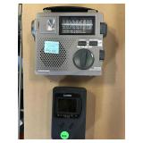 Grinding Emergency radio Casio portable TV As is