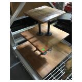 Three tiered display stand Approximately 19