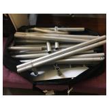 Aluminum collapsable stand with bag