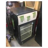 Monster promotional mini refrigerator