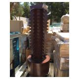 Rotating glasses display, approx 6 ft tall