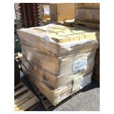 Pallet of walk paper rolls