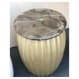 High end Stone top stool