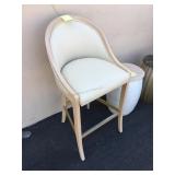 Leather high end high chair