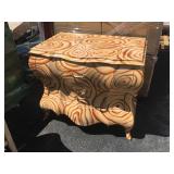 Wood cabinet w/2 drawers from high end hotel,