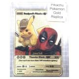 Metal Pokémon Replica Card