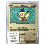 Metal Pokémon Replica Card