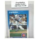 Greg Maddux Update Rookie Card