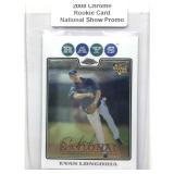 2008 Longoria Chrome Rookie Card