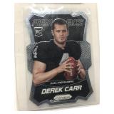 Derek Carr Die-Cut Rookie