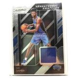 Mo Bamba Game-Used Jersey Card - 2018 Panini