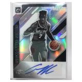 Chimezie Metu Autograph Insert 2020 Panini