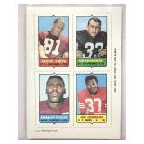 1969 Topps Football 4-In-1 Card