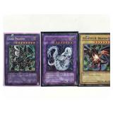 Rare Yu-Gi-Oh! Cards in sleeves