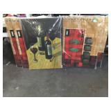 6 Stretched Canvas Art