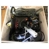 Assorted video game accessories
