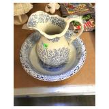 Pitcher & bowl set