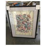 Mixed media Framed art