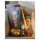 Assorted games and toys