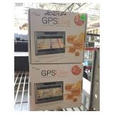 Pair of GPS Live Navagation systems in box