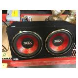 SDX Speakers in box