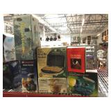 Sharper Image Emergency radio spotlight & more