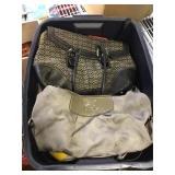 Tub of Assorted Purses