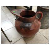 Composite decorative pitcher, approx 16 inches