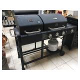 Kenmore grill on wheels with 2-grills and propane