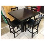 Wood breakfast table w/4 chairs