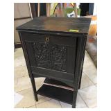 Antique chamber pot cabinet
