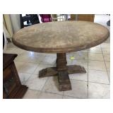 Vintage wood table, approx 47 inches long
