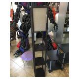 Rectangular floor lamp, approx 62 inches tall