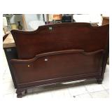 Vintage Bed set w/headboard and footboard for a
