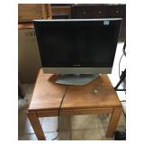Panasonic Viera 26" tv with end table