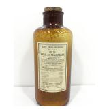 One Gallon Milk of Magnesia Brown Glass Jar With
